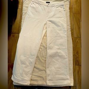 Wide straight leg jeans